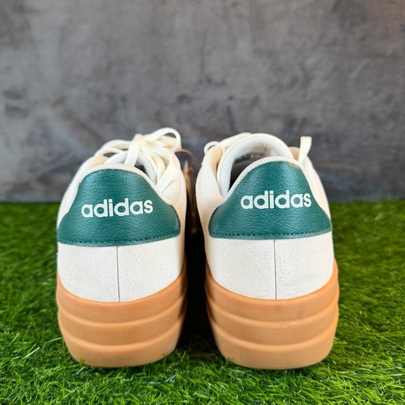 Adidas VL Court Bold Platform Sneakers Cream Gum Sole Women's Size 9.5 NEW - Picture 6 of 14